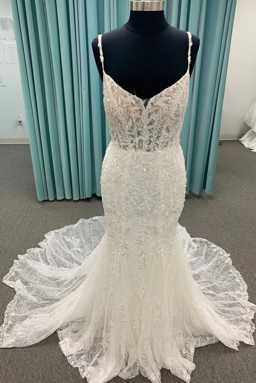 Morilee Mona 2542 Wedding Dress Sz 12 Ivory